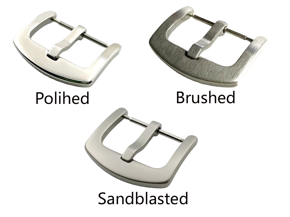 Polished vs Brushed vs Sandblasted